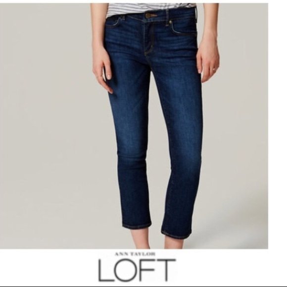 LOFT Denim - ann taylor loft modern crop jean